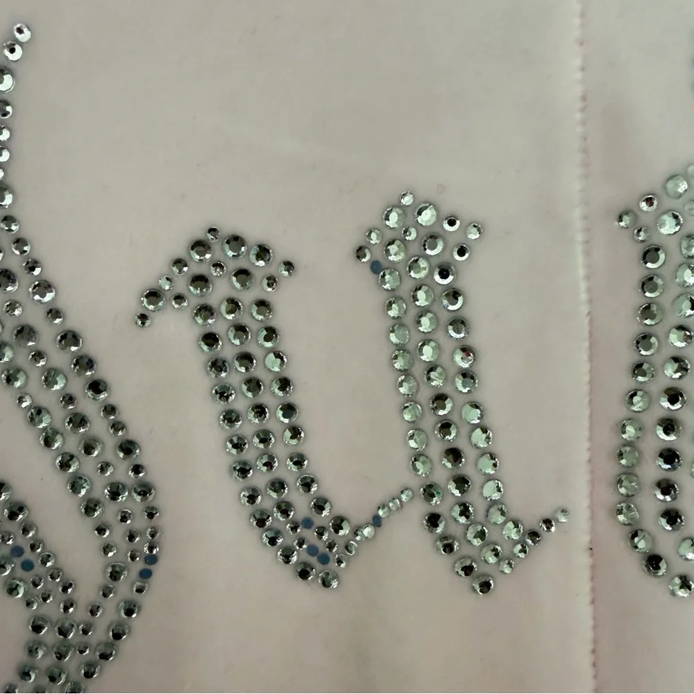 Juicy Couture Size S Light Pink Lounge Pants (Has some stones missing as pic) - Picture 13 of 14